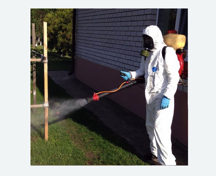 травля клещей на участке в Кувшиново